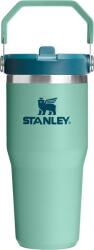 STANLEY Pahar termic cu mâner și pai IceFlow Spring Green 410 ml (10-12045-0125)