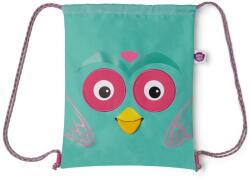 Affenzahn Детска детска раница Affenzahn Kid's Sportbeutel Eule Kids' backpack - Teal - размер One Size (508-0755-0111)