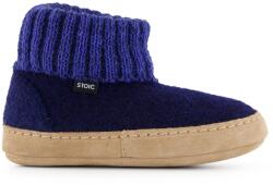 Stoic Детски пантофи Stoic Kid's HyddaSt. II Wool Knit Boot Slippers - Ink Blue Mele - размер 34 (EU) (702-4987-0121)