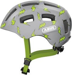 ABUS Детска каска за велосипед ABUS Kid's Youn-I 2.0 Bike helmet - Grey Flash - размер S 48-54 cm (851-1076-1111)