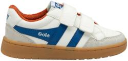 Gola Детски маратонки Gola Kid's Eagle Strap Sneakers - White / Marine Blue / Moody Orange - размер 13K (UK) (702-3222-0517)