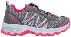 CMP Детски мултиспорт обувки CMP Kid's Aksa Fitgo Fast Hiking Shoes Multisport shoes - Grey / Fuxia - размер 36 (EU) (702-3297-0519)