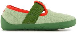 Affenzahn Детски пантофи Affenzahn Kid's Hausschuh Vegan Dreamy Slippers - Dragon / Green - размер 24 (EU) (702-3998-0114)