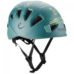 Edelrid Детска каска от пяна Edelrid Kid's Shield II Climbing helmet - Jade / Petrol - размер 48-56 cm (301-0311-0211)