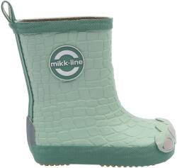 Mikk-Line Детски гумени ботуши Mikk-Line Kid's Wellies Dragon Barefoot Wellington boots - Green Milieu - размер 25 (EU) (731-0299-0112)