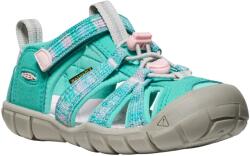 KEEN Детски сандали Keen Kids Seacamp II CNX Sandals - Bright Aqua / Giggle Pink - размер 31 (EU) (702-0206-6316)