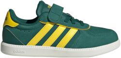 adidas Детски маратонки adidas Kid's Breaknet Sleek Sneakers - Collegiate Green / Yellow / Off White - размер 31, 5 (EU) (702-5500-0317)