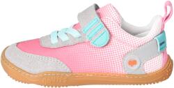 qnuffs Детски обувки barefoot qnuffs Kid's Fichte Barefoot shoes - Hellgrau / Fleur - размер 28 (EU) (702-5327-0116)