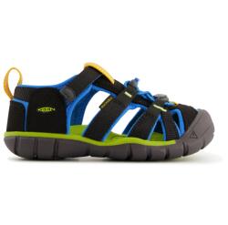 KEEN Детски сандали Keen Kids Seacamp II CNX Sandals - Black / Brilliant Blue - размер 27/28 (EU) (702-0206-2813)