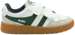Gola Детски маратонки Gola Kid's Eagle Strap Sneakers - White / Evergreen / Navy - размер 3 (UK) (702-3222-0421)