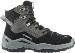 Lowa Детски туристически обувки Lowa Kid's Wandax GTX Mid Walking boots - Black / Grey - размер 31 (EU) (702-5123-0114)