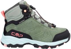 CMP Детски туристически обувки CMP Kid's Melnick Mid WP Walking boots - Salvia / Lotus - размер 34 (EU) (702-3302-0217)