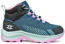 Garmont Детски туристически обувки Garmont Kid's 9.81 Pulse Mid WP Walking boots - Corsair Blue / Lavender Rose - размер 28 (EU) (702-3275-0213)