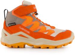 Lowa Детски туристически обувки Lowa Kid's Maddox Pro GTX Mid VC Walking boots - Dune / Flame - размер 36 (EU) (702-4383-0224)