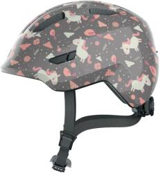 ABUS Детска каска за велосипед Abus Kid's Smiley 3.0 Bike helmet - Grey Horse - размер M 50-55 cm (851-1165-0512)