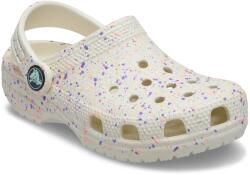 Crocs Детски сандали Crocs Kid's Classic Paint Splatter Sandals - Summit White / Multi / Glow - размер 25-26 (EU) (702-5414-0216)