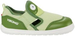 Viking Детски сандали Viking Kid's Alv Barefoot Paw Sandal - Light Green / Green - размер 23 (EU) (702-5171-0214)