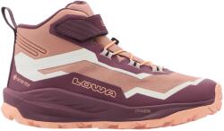 Lowa Детски туристически обувки Lowa Kid's Trailux GTX Mid Walking boots - Bordeaux / Clay - размер 34 (EU) (702-5121-0218)