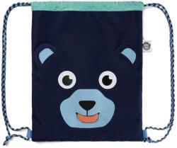 Affenzahn Детска детска раница Affenzahn Kid's Sportbeutel Bär Kids' backpack - Blue - размер One Size (508-0752-0111)