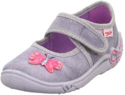 Superfit Детски пантофи Superfit Kid's Belinda House slippers - Hellgrau / Pink - размер 26 (EU) (702-4385-0414)