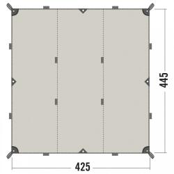 TATONKA Навес Tatonka Tarp 1 TC Tarp - Sand Beige - размер One Size (563-0192-0111) Палатка