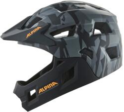 Alpina Детска full Face каска Alpina Kid's Rupi Bike helmet - Black Camo / Orange Matt - размер 50-55 cm (851-1443-0411)