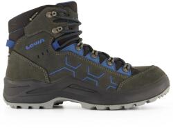 Lowa Детски туристически обувки Lowa Kid's Kody Evo GTX Mid Junior Walking boots - Anthracite / Blue - размер 32 (EU) (702-3549-0116)