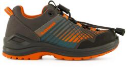 Lowa Детски мултиспорт обувки Lowa Kid's Carezza GTX Lo Multisport shoes - Anthracite / Orange - размер 28 (EU) (702-3145-0116)