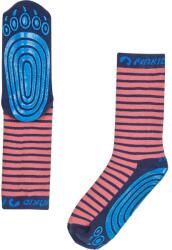 Finkid Детски пантофи Finkid Kid's Tapsut House slippers - Rose / Navy - размер 31-34 (EU) (702-0312-3714)