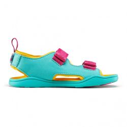 Affenzahn Детски сандали Affenzahn Kid's Vegan Airy Sandals - Owl / Turquois - размер 28 (EU) (702-2641-0518)