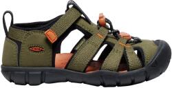 KEEN Детски сандали Keen Kids Seacamp II CNX Sandals - Dark Olive / Gold Flame - размер 29 (EU) (702-0206-5814)