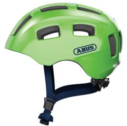 ABUS Детска каска за велосипед ABUS Kid's Youn-I 2.0 Bike helmet - Sparkling Green - размер M 52-57 cm (851-1076-0312)