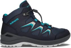 Lowa Детски туристически обувки Lowa Kid's Innox Evo GTX QC Junior Walking boots - Navy / Turquoise - размер 39 (EU) (702-3548-0427)