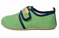 Living Kitzbühel Детски пантофи Living Kitzbühel Kid's Klettmodell Soccer Champ Slippers - Turtle Green - размер 32 (EU) (702-4193-0218)