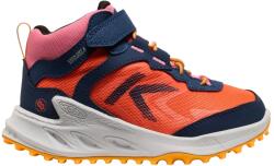 KEEN Детски туристически обувки Keen Kid's Zionic Mid WP Walking boots - Naval Academy / Nasturtium - размер 29 (EU) (702-4550-0314)