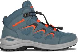 Lowa Детски туристически обувки Lowa Kid's Innox Evo GTX QC Junior Walking boots - Dark Petrol / Flame - размер 35 (EU) (702-3548-0623)
