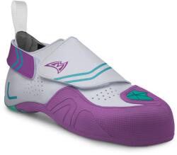 Mad Rock Детски обувки с велкро Mad Rock Kid's Mad Monkey Climbing shoes - White / Grape / Teal Blue - размер 34 (EU) (301-0917-0218)