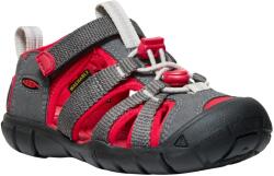 KEEN Детски сандали Keen Kids Seacamp II CNX Sandals - Magnet / Red Carpet - размер 24 (EU) (702-0206-6511)