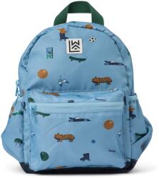 LIEWOOD Детска детска раница Liewood Kid's Andreas Backpack Kids' backpack - Fun / Beach Blue - размер One Size (508-0766-0211)