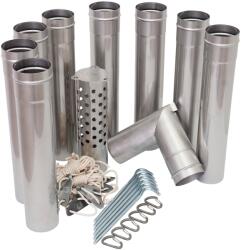 Nordisk Разширение за палатка Nordisk Torden Chimney Pipe Set Tent extension - Steel - размер One Size (525-0661-0111) Палатка