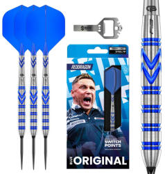 Red Dragon Dart szett Red Dragon steel Gerwyn Price Blue Original Switch Point 23g