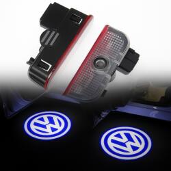 CerCip Lampi Portiere Auto Volkswagen, Holograma LED cu LOGO, Compatibile cu Tiguan, Touareg, CC, Passat, Golf, Jetta, Sharan, Sirocco, Eos (64836287)