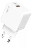 YOOUP 30W dupla hálózati töltő (USB/TYPE-C) (NC55-D) (NC55-D)