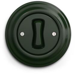 Reblig - Buton Retro cu ramă, verde (RG0061L)