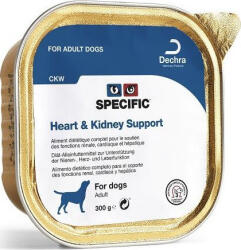 SPECIFIC CKW Heart & Kidney Support 300 g pástétom KARTON - 6 db