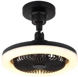 GLOBO 03680S - Ventilator de tavan LED dimabil LIDEA LED/20W/230V 3000-6500K negru+telecomandă (GL8895)