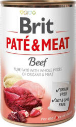 Brit Paté & Meat Beef 400 g KARTON - 6 db