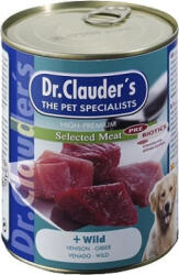 Dr.Clauder's Dog Selected Meat Vadas konzerv 800 g KARTON - 6 db