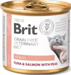 Brit GF Veterinary Diet Cat Cans Renal 200 g KARTON - 6 db