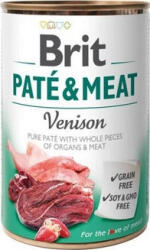 Brit Paté & Meat Venison 400 g KARTON - 6 db